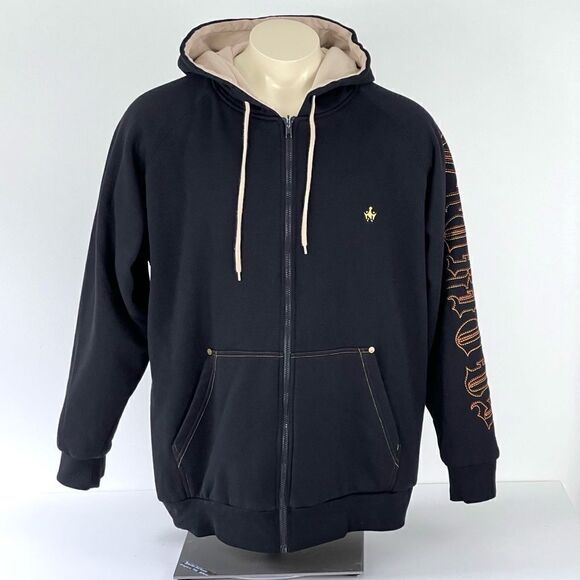 Rare Notorious B.I.G Big Hoodie Double-sided Jacket Size XL - Picture 1 of 11